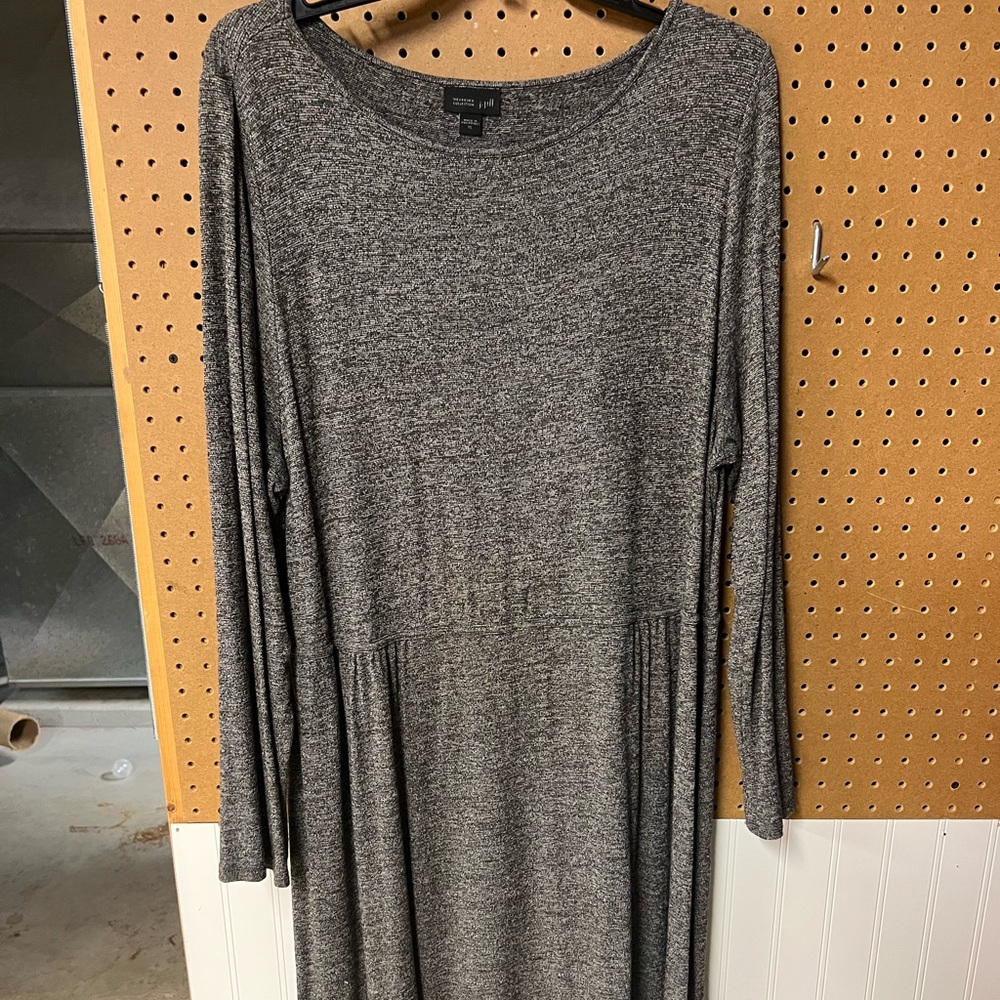 J Jill Heathered Gray Dress